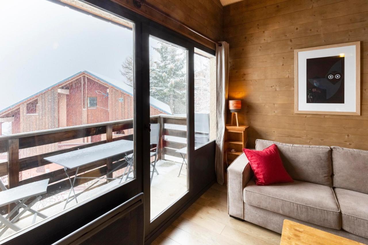 Апартаменты L'Ecrin Des 2 Alpes Ле дез Альп Экстерьер фото